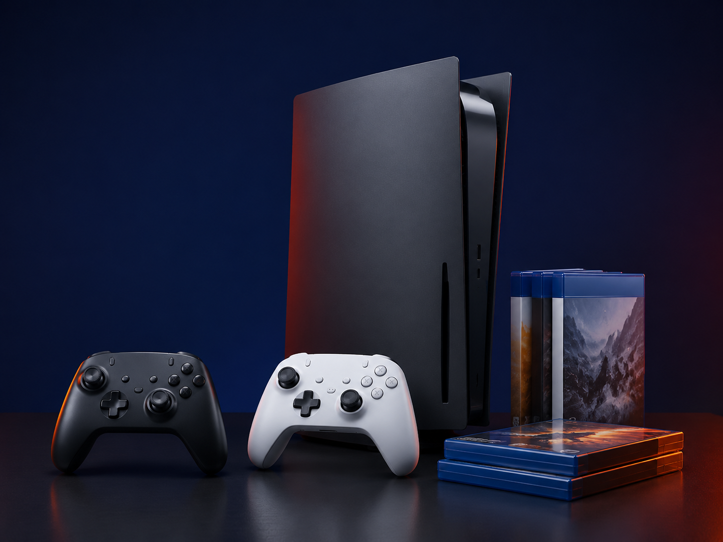 Video game consoles, controllers, and game cases available for wholesale ordering